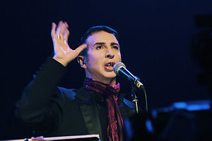 The singer Marc Almond