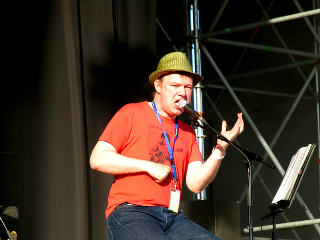 The singer Edwyn Collins